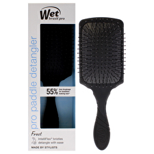 Wet Brush Pro Paddle Detangler Brush - Frost Black For Unisex 1pc Wet Brush Pro Paddle Detangler Brush - Frost Black For Unisex 1pc