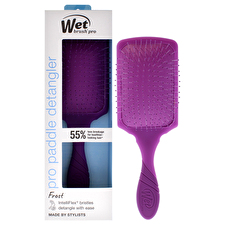 Wet Brush Pro Paddle Detangler Brush - Frost Purple For Unisex 1pc Wet Brush Pro Paddle Detangler Brush - Frost Purple For Unisex 1pc