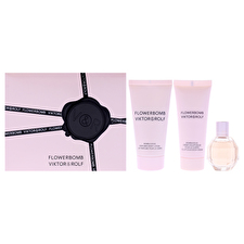 Viktor and Rolf Flowerbomb By Viktor And Rolf For Women - 3 Pc Gift Set 0.24oz Eau De Parfum Splash (mini) 30ml/1.36oz Bomblicious Body Cream 30ml/1.7oz Bomblicious Body Lotion 0.24oz Viktor and Rolf Flowerbomb By Viktor And Rolf For Women - 3 Pc Gift Set 0.24oz Eau De Parfum Splash (mini) 30ml/1.36oz Bomblicious Body Cream 30ml/1.7oz Bomblicious Body Lotion 0.24oz