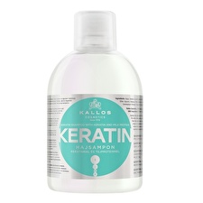 Kallos Cosmetics Keratin Shampoo With Keratin And Milk Protein 1000ml Kallos Cosmetics Keratin Shampoo With Keratin And Milk Protein 1000ml
