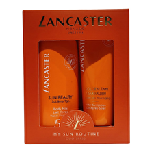 Lancaster My Sun Routine Set Protection Set Spf 50 Bm 175ml & Golden Tan Maximizer Asl 125ml Lancaster My Sun Routine Set Protection Set Spf 50 Bm 175ml & Golden Tan Maximizer Asl 125ml