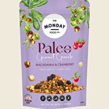 Paleo Gourmet Granola Macadamia & Cranberry 300g Paleo Gourmet Granola Macadamia & Cranberry 300g