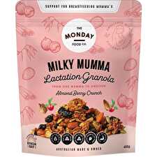 Milky Mumma Lactation Granola Almond Berry Crunch 400g Milky Mumma Lactation Granola Almond Berry Crunch 400g