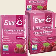 Ener-C 1000mg Vitamin C Drink Mix Raspberry Sachets 12pk Ener-C 1000mg Vitamin C Drink Mix Raspberry Sachets 12pk