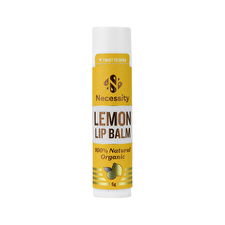Necessity Organic Lip Balm Lemon 5g Necessity Organic Lip Balm Lemon 5g