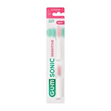 Gum Sonic Sensitive 4111 2 Ultra Soft Brush Heads Gum Sonic Sensitive 4111 2 Ultra Soft Brush Heads