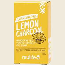 Coconut Oil Soap Lemon Charcoal 100g Coconut Oil Soap Lemon Charcoal 100g