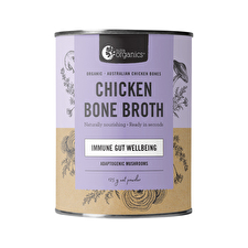 Nutra Organics Bone Broth Chicken Adaptogenic Mushrooms 125g Nutra Organics Bone Broth Chicken Adaptogenic Mushrooms 125g