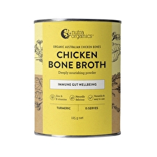 Nutra Organics Bone Broth Chicken Organic Turmeric 125g Nutra Organics Bone Broth Chicken Organic Turmeric 125g