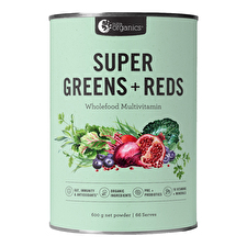 Nutra Organics Super Greens + Reds 600g Nutra Organics Super Greens + Reds 600g