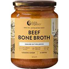 Nutra Organics Bone Broth Beef Concentrate Turmeric Ginger 250g Nutra Organics Bone Broth Beef Concentrate Turmeric Ginger 250g