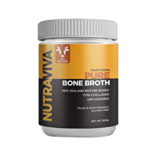 Nutraviva Bone Broth Pure (beef) Unflavoured 300g Nutraviva Bone Broth Pure (beef) Unflavoured 300g