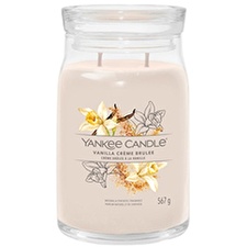 Yankee Candle Signature Scented Candle Vanilla Crème Brûlée 567 G Yankee Candle Signature Scented Candle Vanilla Crème Brûlée 567 G