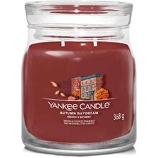 Yankee Candle Aroma Candle Signature Glass Medium Autumn Daydream 368 G Yankee Candle Aroma Candle Signature Glass Medium Autumn Daydream 368 G