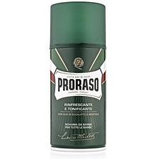 Proraso Green Shaving Foam - Refreshing Shaving Foam With Eucalyptus 300ml Proraso Green Shaving Foam - Refreshing Shaving Foam With Eucalyptus 300ml