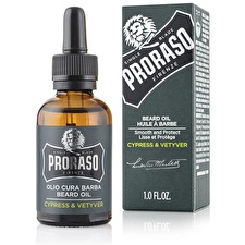 Proraso Cypress & Vetyver Beard Oil - Beard Oil With Cypress And Vetiver 30ml Proraso Cypress & Vetyver Beard Oil - Beard Oil With Cypress And Vetiver 30ml