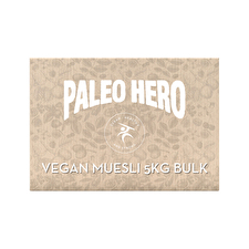 Paleo Hero Vegan Muesli Bulk 5kg Paleo Hero Vegan Muesli Bulk 5kg