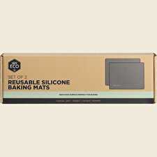 Reusable Silicone Baking Mats 30 x 40cm 2pk Reusable Silicone Baking Mats 30 x 40cm 2pk
