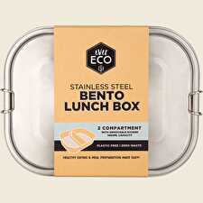 Stainless Steel Bento Lunch Box 2 Compartments 1400ml Stainless Steel Bento Lunch Box 2 Compartments 1400ml