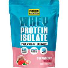 Protein Supplies Whey Protein Isolate Strawberry 500g Protein Supplies Whey Protein Isolate Strawberry 500g