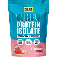 Protein Supplies Whey Protein Isolate Strawberry 1kg Protein Supplies Whey Protein Isolate Strawberry 1kg