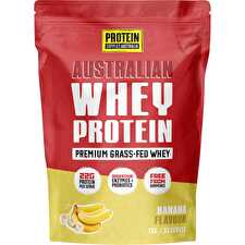 Protein Supplies Aust Whey Protein Banana 1kg Protein Supplies Aust Whey Protein Banana 1kg