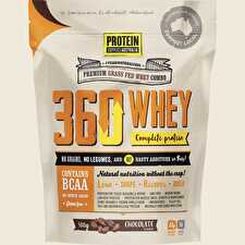 Protein Supplies Australia Protein 360 Whey (complete Protein With Bcaa) Chocolate 500g Protein Supplies Australia Protein 360 Whey (complete Protein With Bcaa) Chocolate 500g
