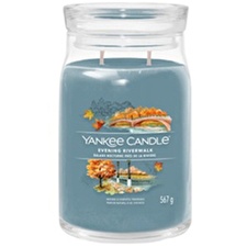 Yankee Candle Aromatic Candle Signature Glass Medium Evening Riverwalk 368 G Yankee Candle Aromatic Candle Signature Glass Medium Evening Riverwalk 368 G