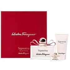 Salvatore Ferragamo Signorina Woman Set Eau De Parfum 100ml & Bl 50ml & Eau De Parfum 5ml Salvatore Ferragamo Signorina Woman Set Eau De Parfum 100ml & Bl 50ml & Eau De Parfum 5ml