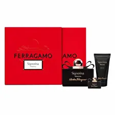 Salvatore Ferragamo Signorina Misteriosa Woman Set Eau De Parfum 100ml & Eau De Parfum 5ml & Bl 50ml (new Pack) Salvatore Ferragamo Signorina Misteriosa Woman Set Eau De Parfum 100ml & Eau De Parfum 5ml & Bl 50ml (new Pack)