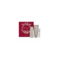Salvatore Ferragamo Ferragamo Man Set Eau De Toilette 100ml & Eau De Toilette 10ml & Shampoo & Sg 100ml Salvatore Ferragamo Ferragamo Man Set Eau De Toilette 100ml & Eau De Toilette 10ml & Shampoo & Sg 100ml