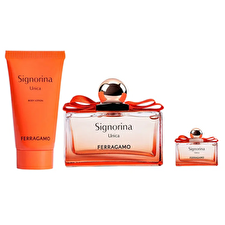 Salvatore Ferragamo Signorina Unica Woman Set Eau De Parfum 100ml+ Eau De Parfum 15ml & Bl 50ml Salvatore Ferragamo Signorina Unica Woman Set Eau De Parfum 100ml+ Eau De Parfum 15ml & Bl 50ml