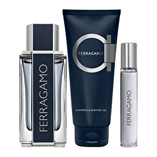Salvatore Ferragamo Ferragamo Man Set Eau De Toilette 100ml & Eau De Toilette 15ml & Shampoo & Sg 100ml Salvatore Ferragamo Ferragamo Man Set Eau De Toilette 100ml & Eau De Toilette 15ml & Shampoo & Sg 100ml