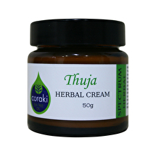 Spectrum Herbal Herbal Cream Thuja With Coraki Tea Tree Oil 50g Spectrum Herbal Herbal Cream Thuja With Coraki Tea Tree Oil 50g