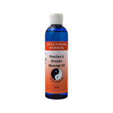 Spectrum Herbal Tao Aromatherapy Massage Oil Peaches & Dreams 250ml Spectrum Herbal Tao Aromatherapy Massage Oil Peaches & Dreams 250ml