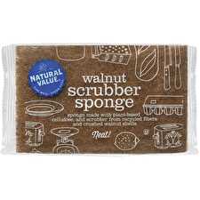 Walnut Scrubber Sponge Walnut Scrubber Sponge