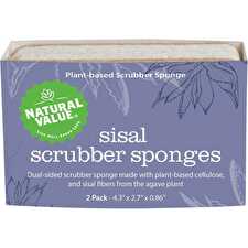 Sisal Scrubber Sponge 2pk Sisal Scrubber Sponge 2pk