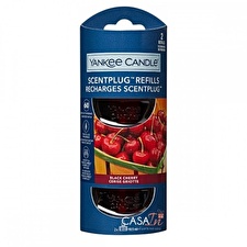 Yankee Candle Replacement Refill For Electric Diffuser Organic Kit Black Cherry 2x 18.5ml Yankee Candle Replacement Refill For Electric Diffuser Organic Kit Black Cherry 2x 18.5ml