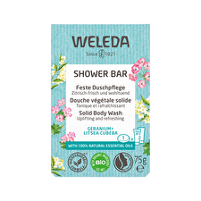 Weleda Shower Bar (Solid Body Wash) Geranium + Litsea Cubeba 75g Weleda Shower Bar (Solid Body Wash) Geranium + Litsea Cubeba 75g