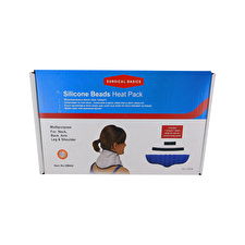 Surgical Basics Heat Pack Silicon Beads 60x16cm Multi Purpose With Hook & Loop Closure Surgical Basics Heat Pack Silicon Beads 60x16cm Multi Purpose With Hook & Loop Closure