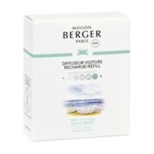 Maison Berger Paris Ocean Breeze Car Diffuser Recharge/refill 2 Pcs Maison Berger Paris Ocean Breeze Car Diffuser Recharge/refill 2 Pcs