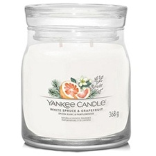 Yankee Candle White Spruce & Grapefruit Signature Candle Yankee Candle White Spruce & Grapefruit Signature Candle