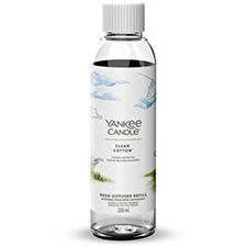 Yankee Candle Signature Clean Cotton Reed Diffuser Refill 200ml Yankee Candle Signature Clean Cotton Reed Diffuser Refill 200ml