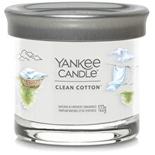 Yankee Candle Aromatic Candle Signature Tumbler Medium Clean Cotton 340 G Yankee Candle Aromatic Candle Signature Tumbler Medium Clean Cotton 340 G