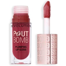 Makeup Revolution Pout Bomb Rosewood Rose Plump Lip Gloss Rosewood Rose 4.6ml Makeup Revolution Pout Bomb Rosewood Rose Plump Lip Gloss Rosewood Rose 4.6ml