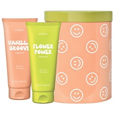 PUPA Milano Vanilla Groove & Flower Power Happy Box Kit Gift Set 3 PUPA Milano Vanilla Groove & Flower Power Happy Box Kit Gift Set 3
