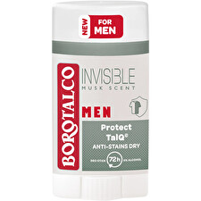 Borotalco Solid Deodorant Men Invisible Dry (deo Stick) 40ml Borotalco Solid Deodorant Men Invisible Dry (deo Stick) 40ml