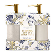 The Luxury Bathing Company Hand Care Gift Set In A Box Bergamot Ginger & Lemongrass 2 Pcs The Luxury Bathing Company Hand Care Gift Set In A Box Bergamot Ginger & Lemongrass 2 Pcs