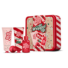 The Luxury Bathing Company Mini Body Care Gift Set In A Tin Box Christmas Sweets Cocoa & Vanilla 4 Pcs The Luxury Bathing Company Mini Body Care Gift Set In A Tin Box Christmas Sweets Cocoa & Vanilla 4 Pcs
