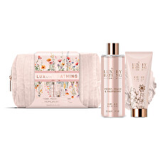 The Luxury Bathing Company Body Care Gift Set In A Bag Peony Peach & Raspberry 3 Pcs The Luxury Bathing Company Body Care Gift Set In A Bag Peony Peach & Raspberry 3 Pcs